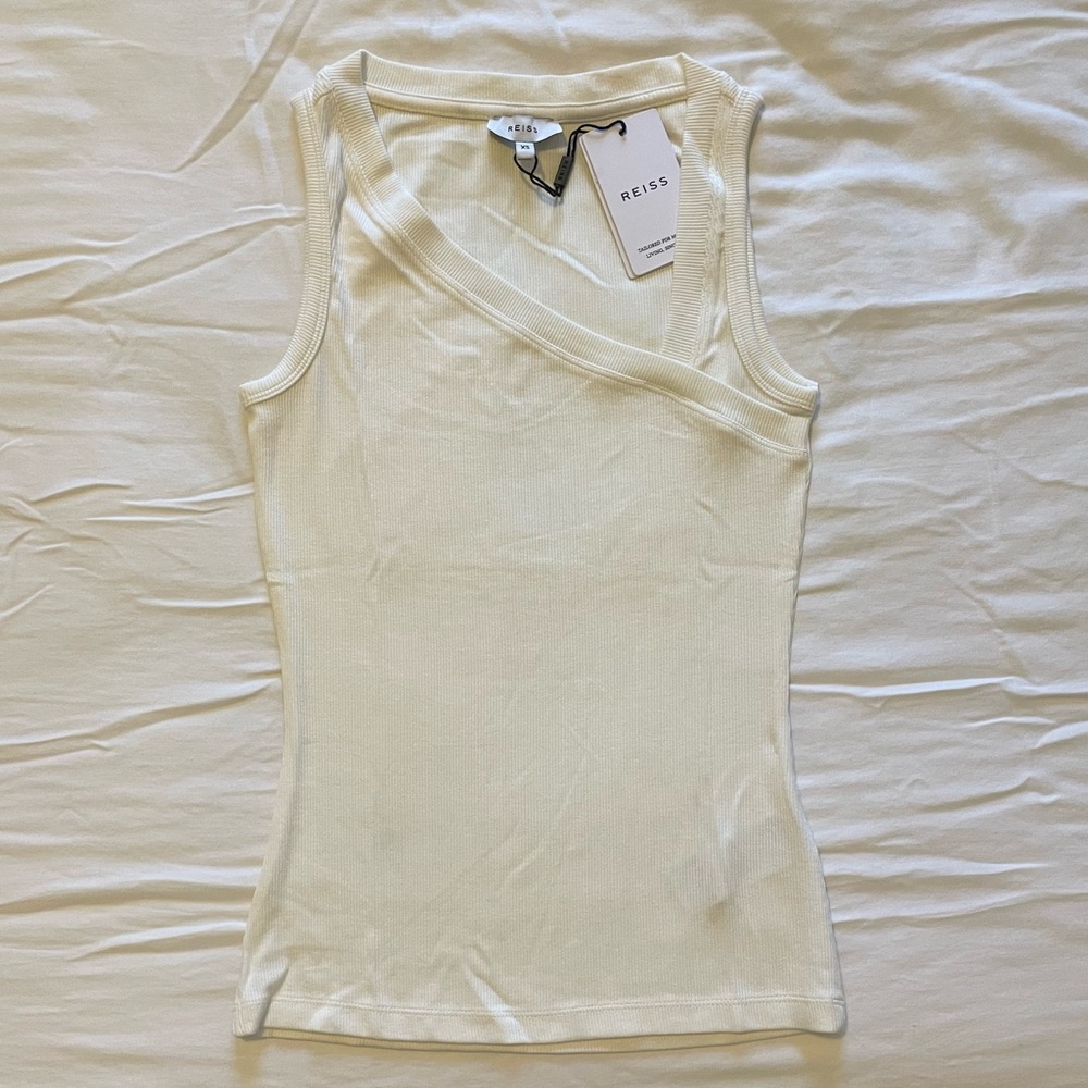 Reiss Cream Tank Top NWT
